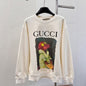 Gucci cotton-jersey sweatshirt with an artistic animal graphic print