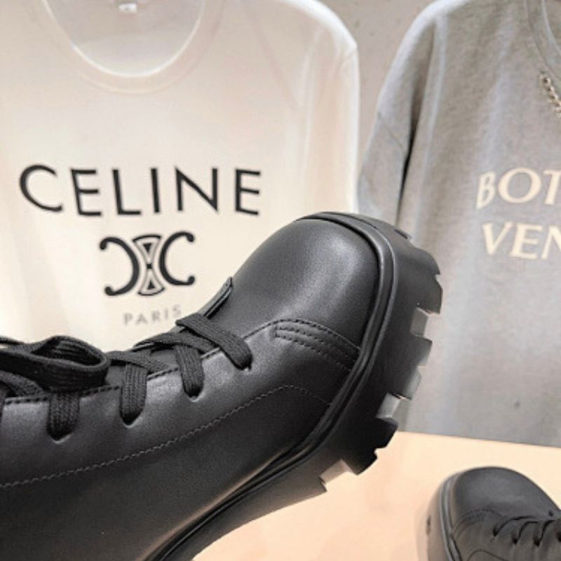 Miu Miu Nappa Leather Laced Booties