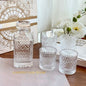 Christian Dior-inspired crystal whiskey set