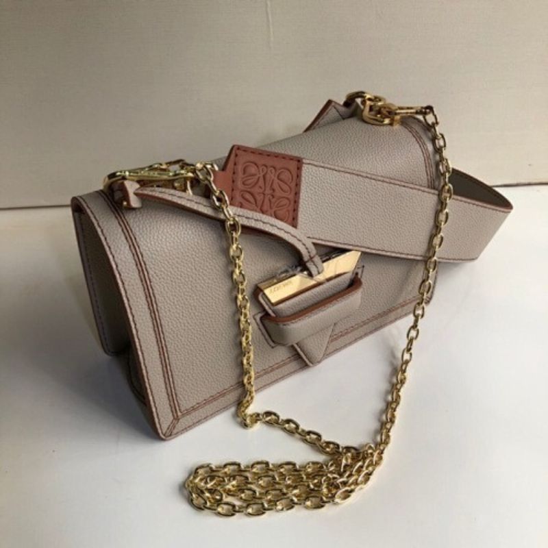 Loewe Barcelona Soft-grained calfskin leather Bag,