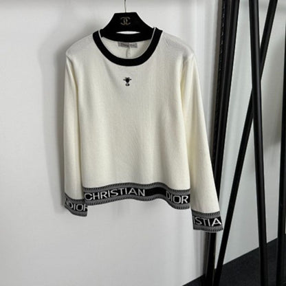 Christian Dior two-piece knit loungewear set