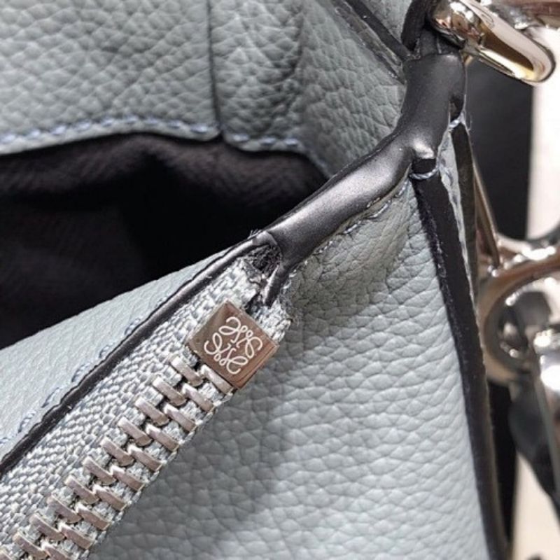 Loewe Puzzle Messenger  grey-blue bag