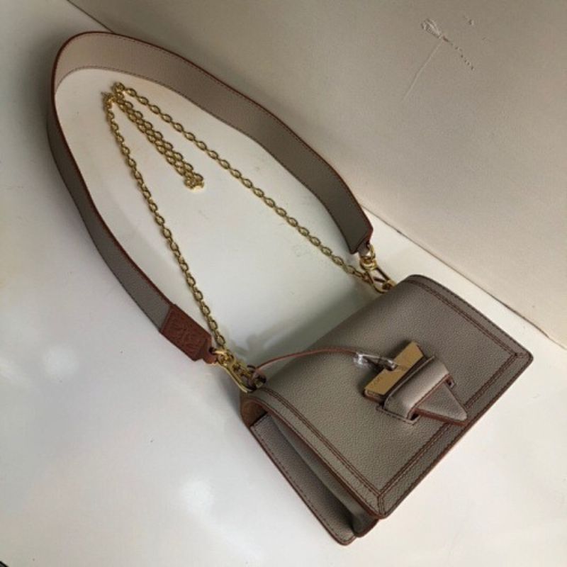 Loewe Barcelona Soft-grained calfskin leather Bag,