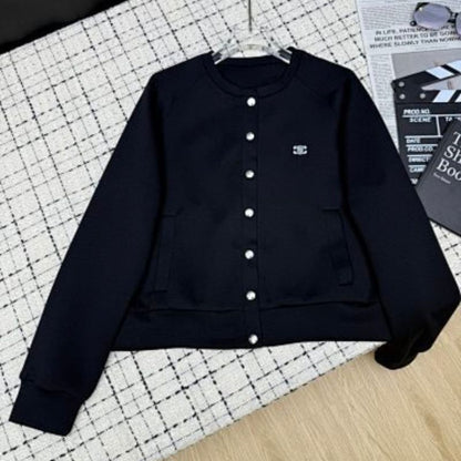 black bomber jacket and matching sweatpants set