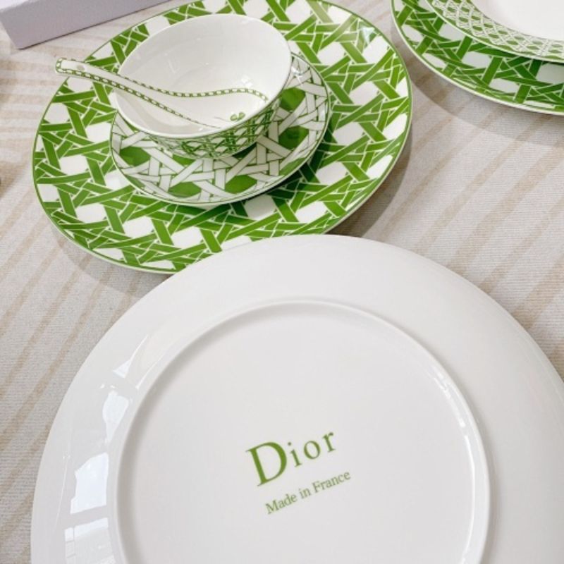 Green Cannage Provence series from Dior Maison