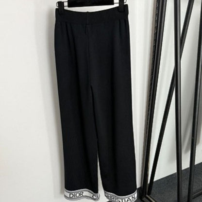 Christian Dior two-piece knit loungewear set