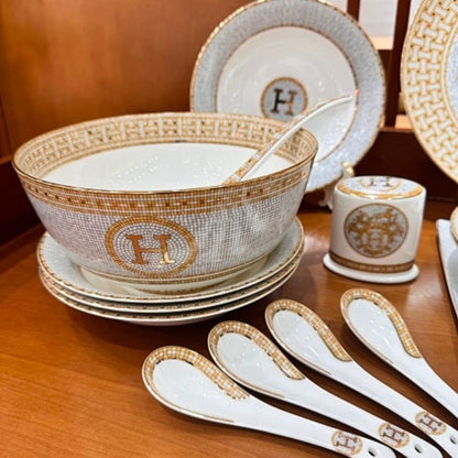 the Mosaïque au 24 Gold collection by Hermès.