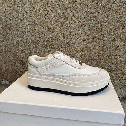 Miu Miu Classic low-top sneaker silhouette with a simple lace-up