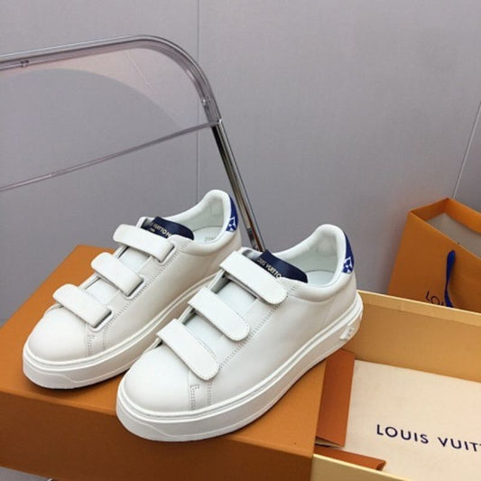 Louis Vuitton Time Out Line Sneakers with three velcro straps