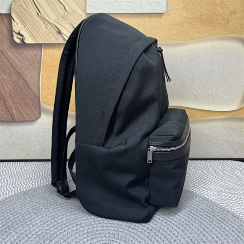 Saint Laurent Embroidered City Backpack,