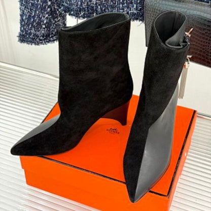 Hermès Hanae 85 ankle boots.