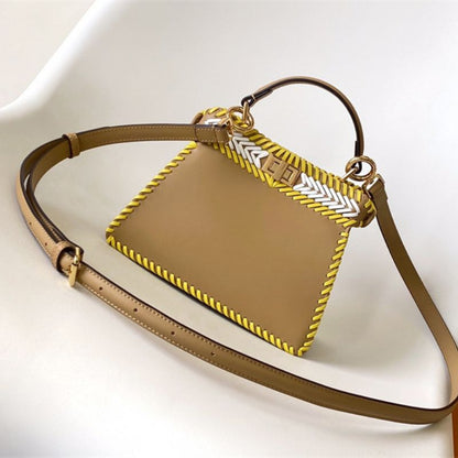 Fendi Peekaboo hand-woven ISeeU Small bag