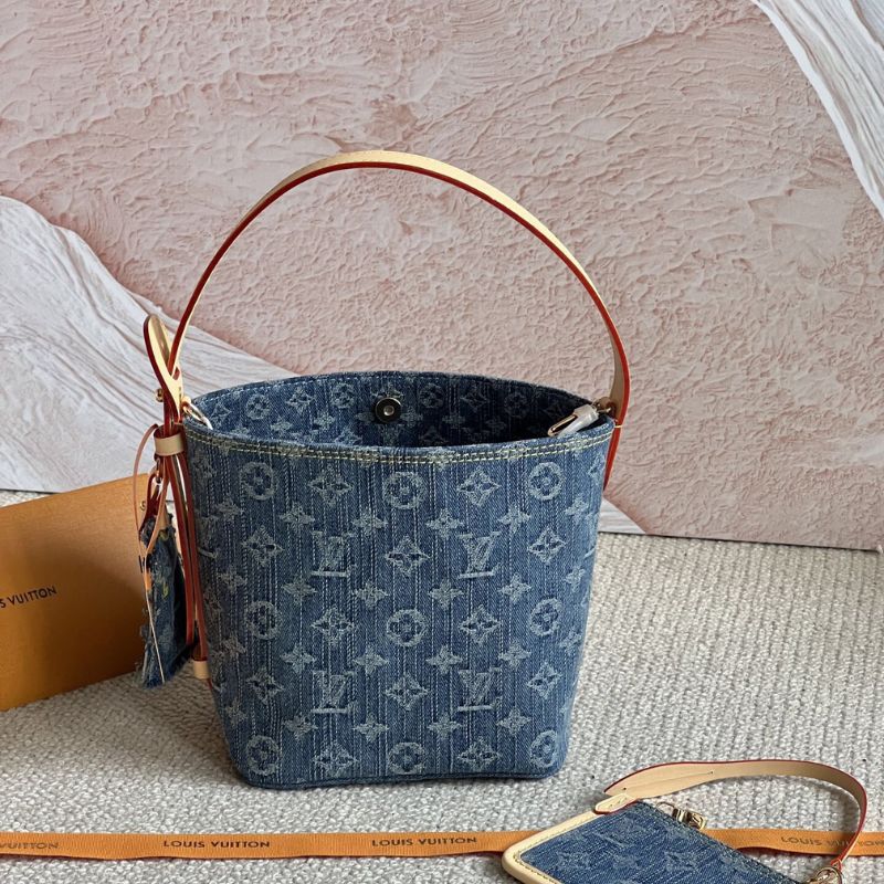 Louis Vuitton All In BB Monogram Denim