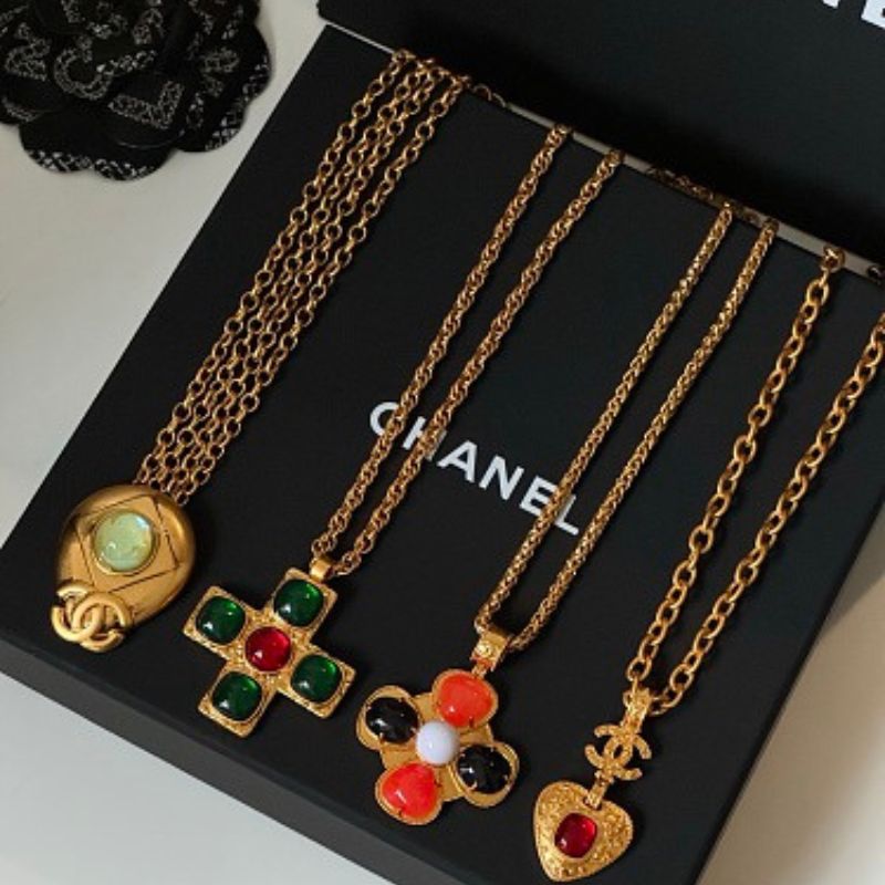 Chanel statement necklaces