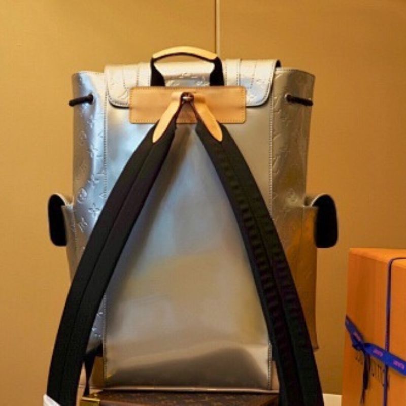 Louis Vuitton Christopher PM in Monogram Mirror coated canvas