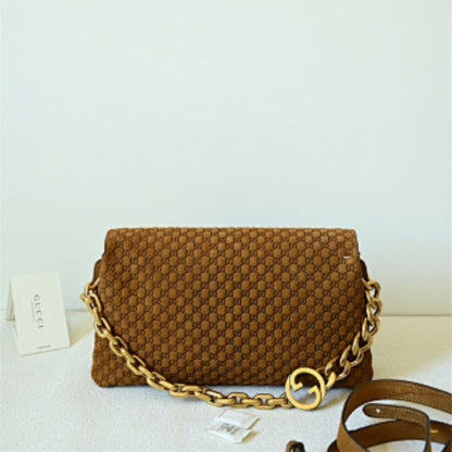 Gucci Large Shoulder Bag with Chain