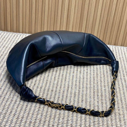 Saint Laurent Amalia hobo shoulder bag.