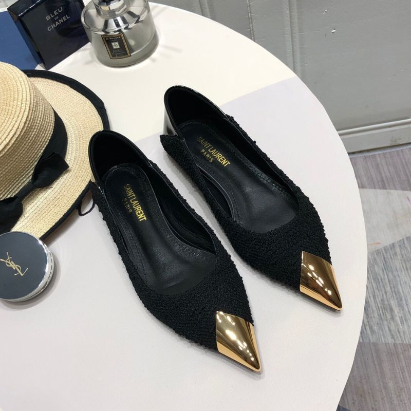 Saint Laurent Vesper Slingback Pumps,