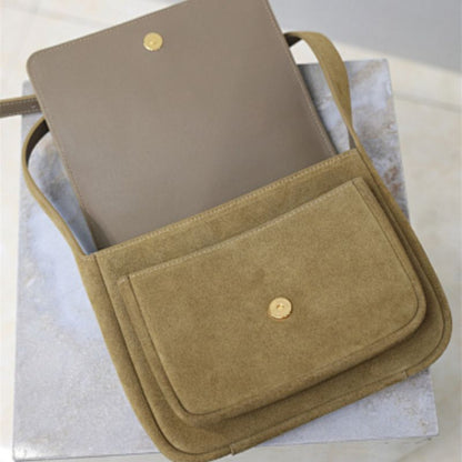 Saint Laurent Niki YSL Crossbody Bag in suede