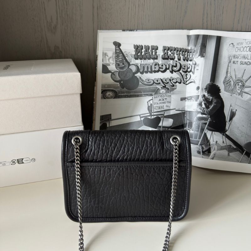 Saint Laurent Niki Baby shoulder bag in crinkled vintage