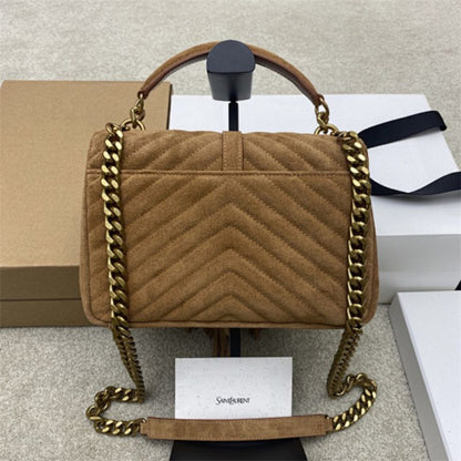 Saint Laurent College Medium chain bag.