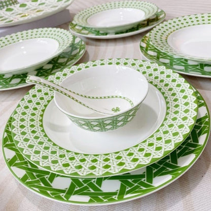 Green Cannage Provence series from Dior Maison