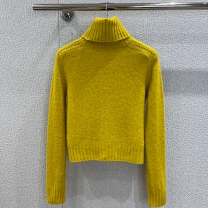Celine Turtleneck Sweater in Shetland Wool