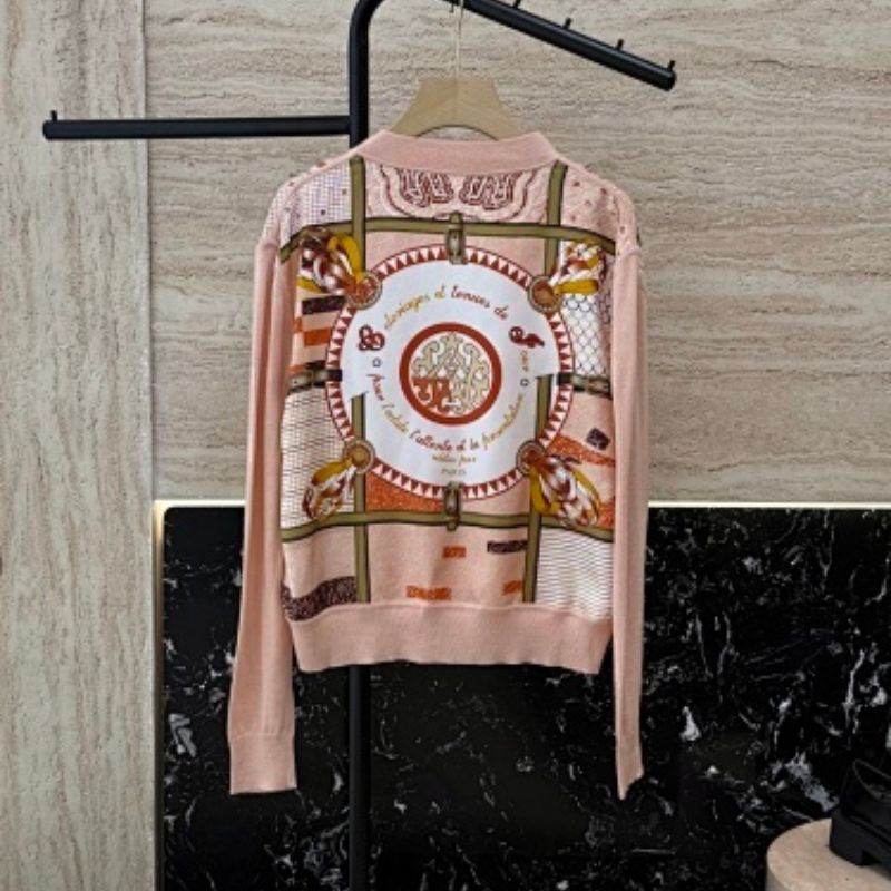 Hermès "Palefroi Remix" light long-sleeve cardigan