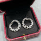Panthère de Cartier Spotted Hoop Earrings,