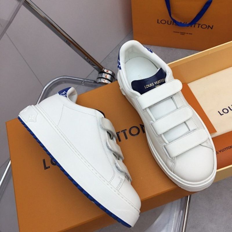 Louis Vuitton Time Out Line Sneakers with three velcro straps