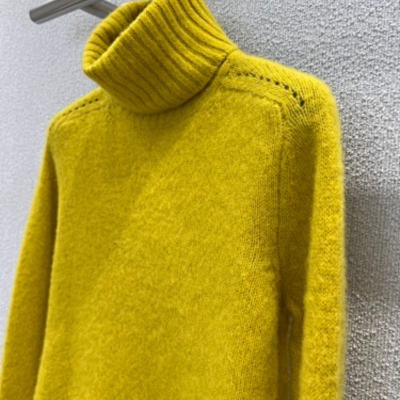 Celine Turtleneck Sweater in Shetland Wool