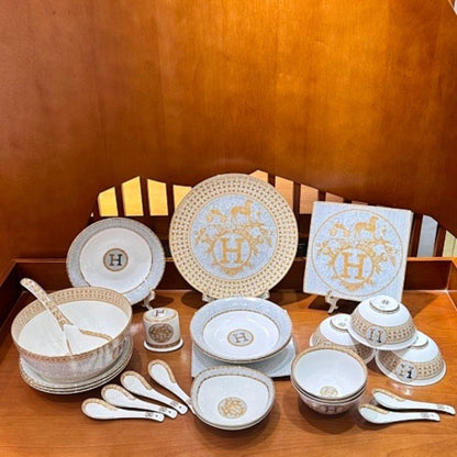 the Mosaïque au 24 Gold collection by Hermès.