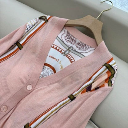 Hermès "Palefroi Remix" light long-sleeve cardigan