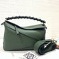 Loewe Puzzle Edge bag in a green shade,