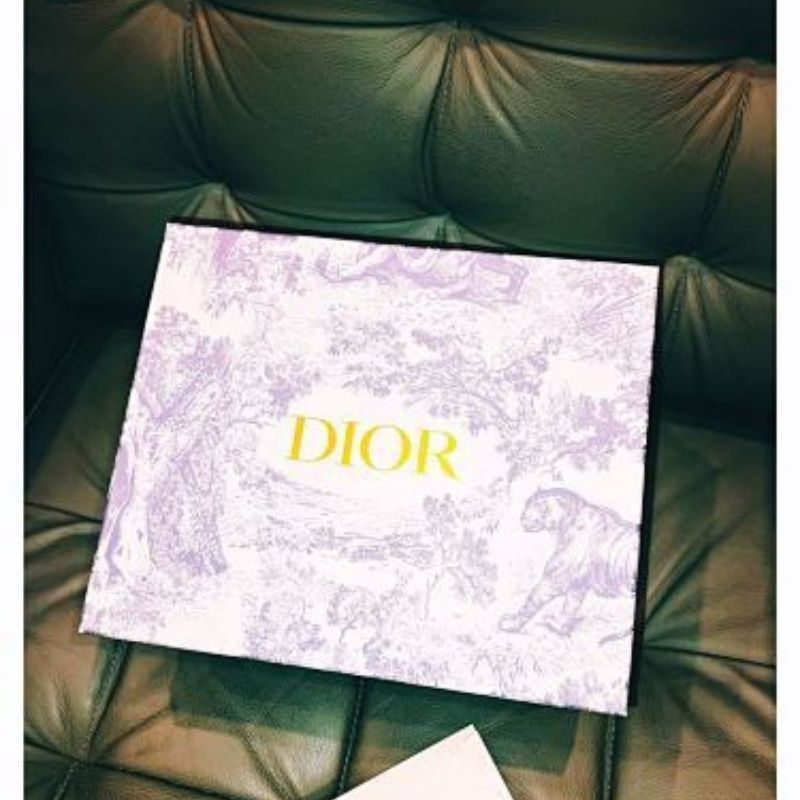 Dior Maison hand-painted crystal glasses,