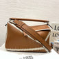 Loewe Puzzle Bag in a classic tan/caramel leather