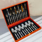 Hermès 24-piece Silver-Tone Cutlery Set