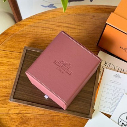 Hermès leather tissue boxes