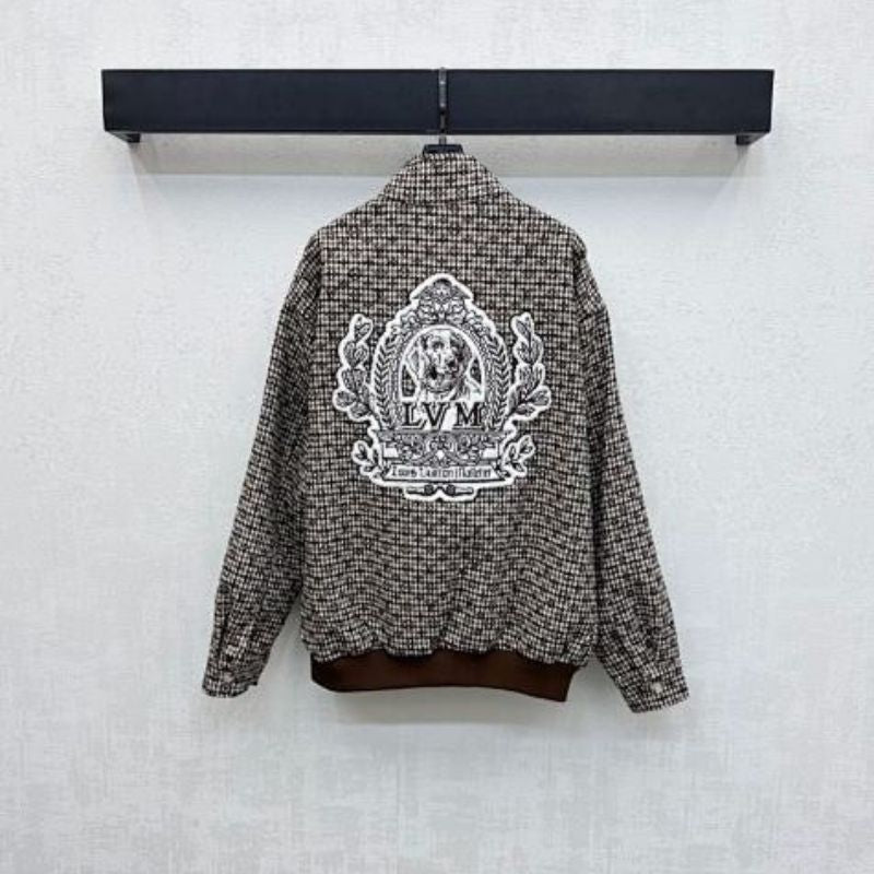 Louis Vuitton Monogram Wool Harrington Blouson