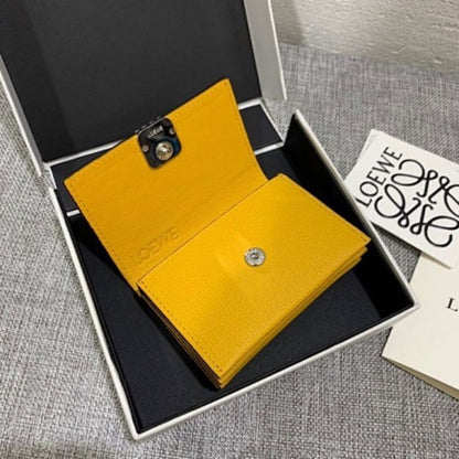 Loewe Anagram Compact Flap Wallet.