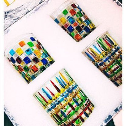 Dior Maison hand-painted crystal glasses,