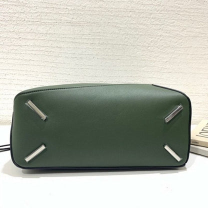 Loewe Puzzle Edge bag in a green shade,