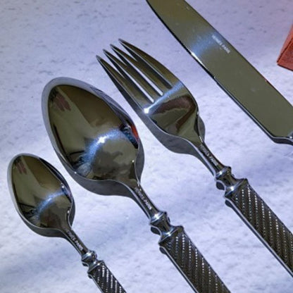 Hermès 24-piece Silver-Tone Cutlery Set