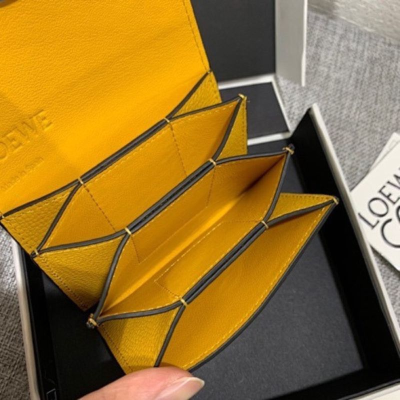 Loewe Anagram Compact Flap Wallet.