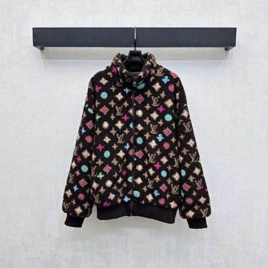 Louis Vuitton Multi-Color Monogram Fleece Blouson,