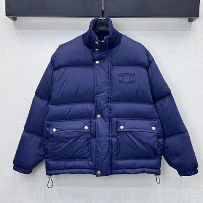 Celine Puffer Jacket in light nylon
