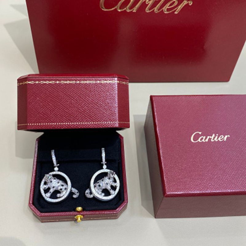 Panthère de Cartier Drop Earrings,