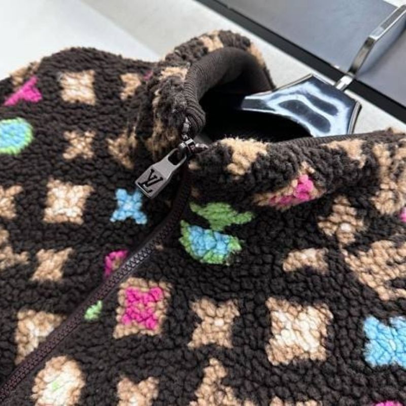 Louis Vuitton Multi-Color Monogram Fleece Blouson,