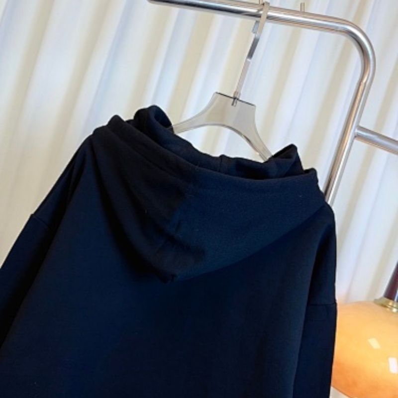 black pullover hoodie "LIMBO"