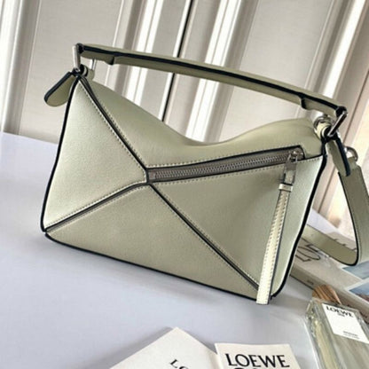 Loewe Puzzle Bag Eucalyptus Green
